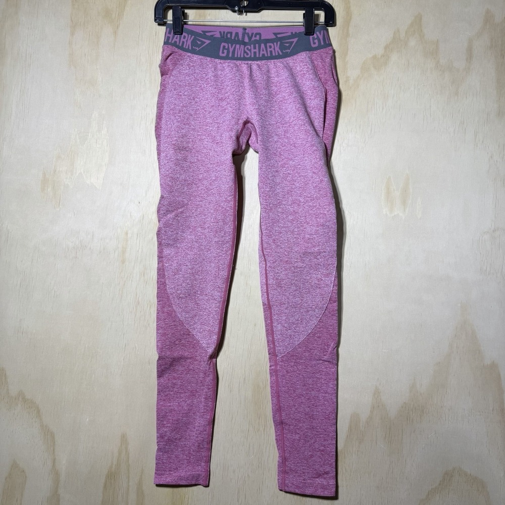 Gymshark Women's Pink Seamless Leggings Medium Workout Yoga Activewear